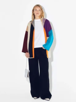 PARFOIS Cárdigan De Punto Estampado Multicor Fashion