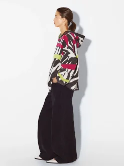 PARFOIS Cárdigan De Punto Estampado Multicor Shop