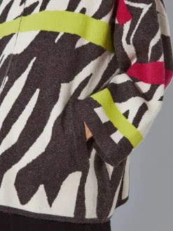 PARFOIS Cárdigan De Punto Estampado Multicor Shop