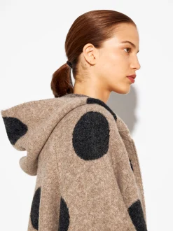PARFOIS Cárdigan De Punto Jacquard Camel Sale