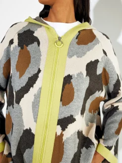 PARFOIS Cárdigan De Punto Jacquard Multicor Best