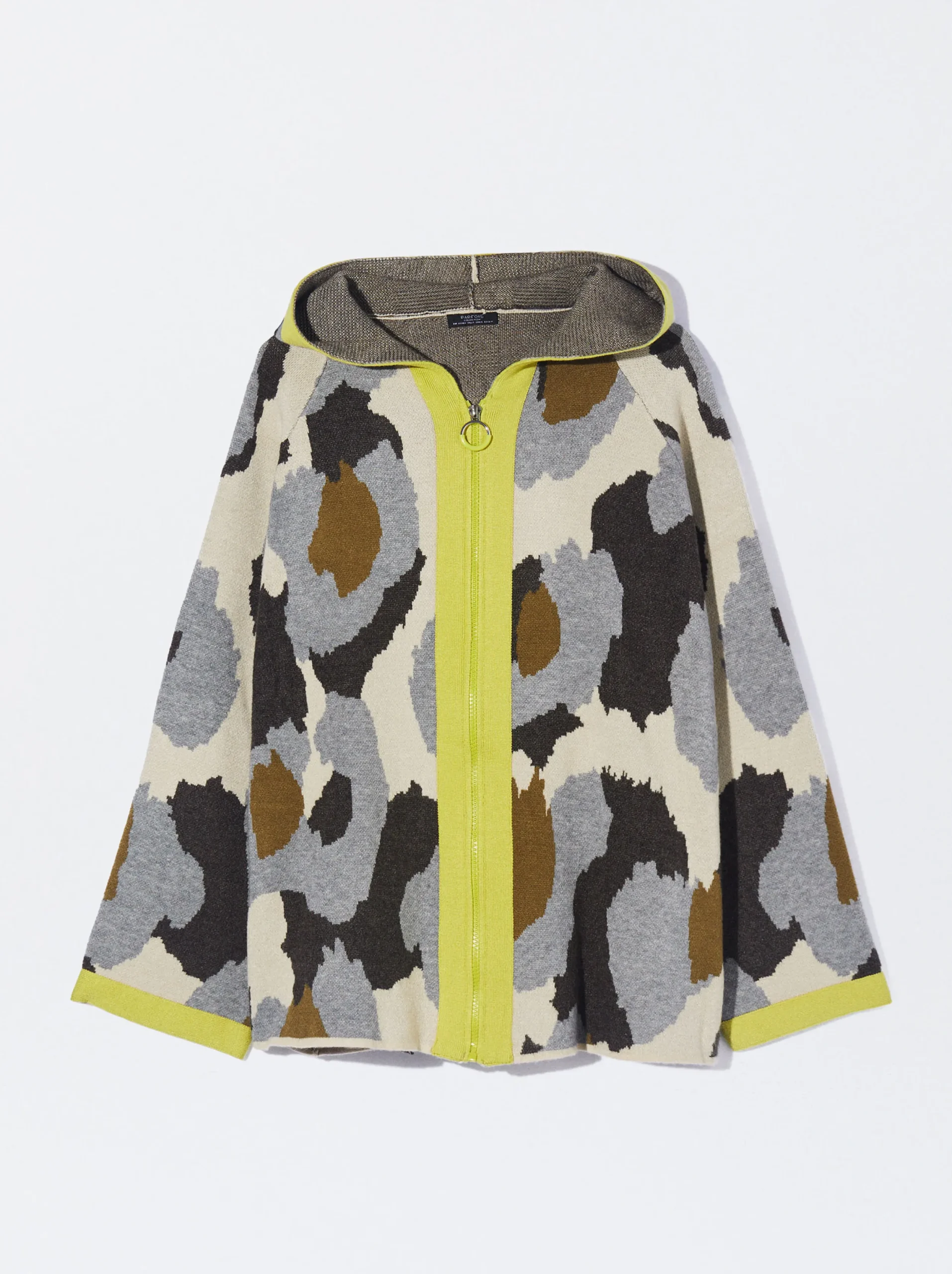 PARFOIS Cárdigan De Punto Jacquard Multicor Best