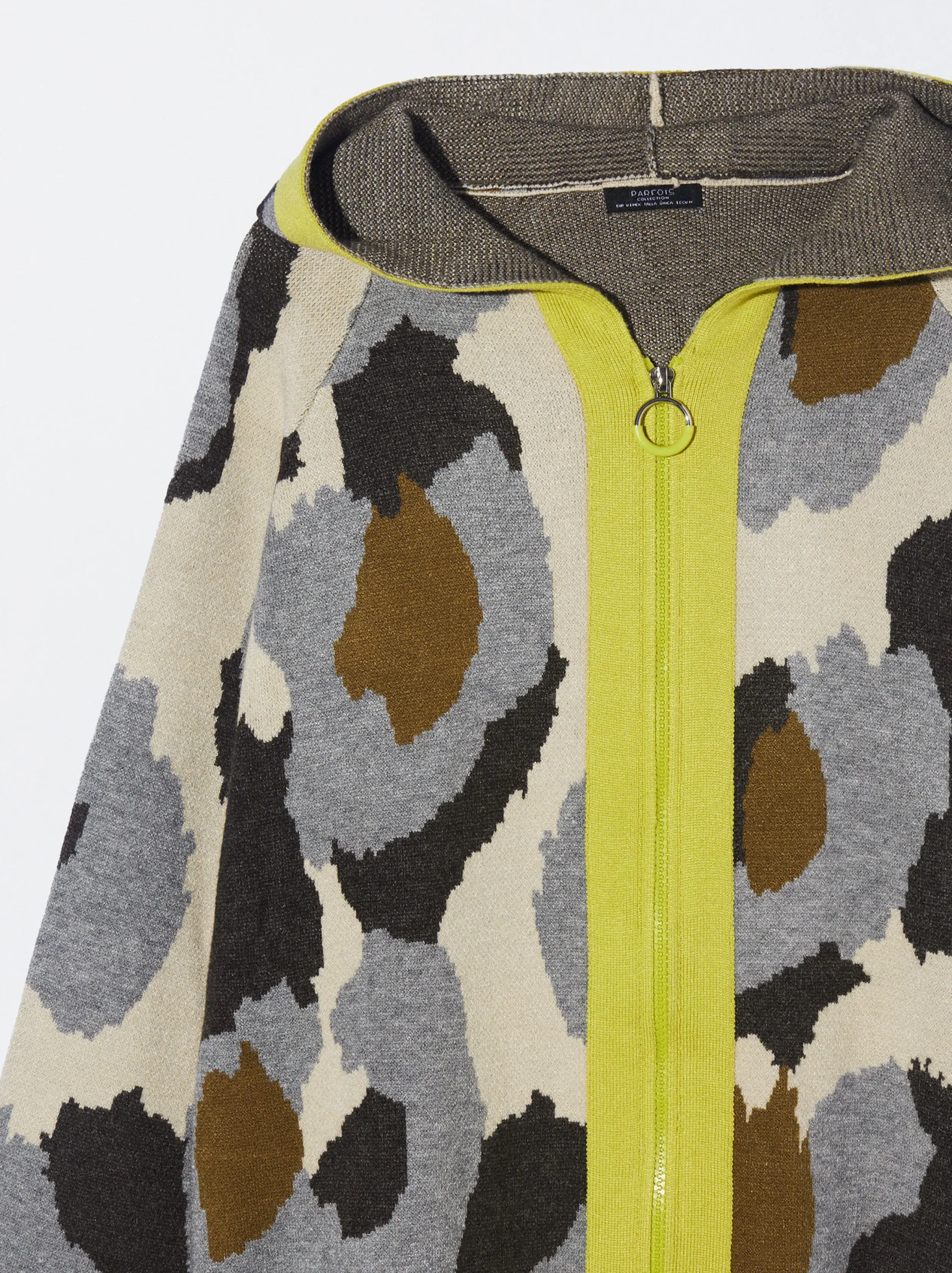PARFOIS Cárdigan De Punto Jacquard Multicor Best