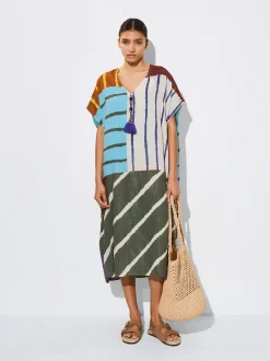 PARFOIS Caftán Modal Estampado Multicor Sale