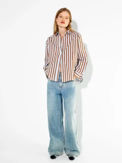 PARFOIS Camisa 100% Algodón Multicor Outlet