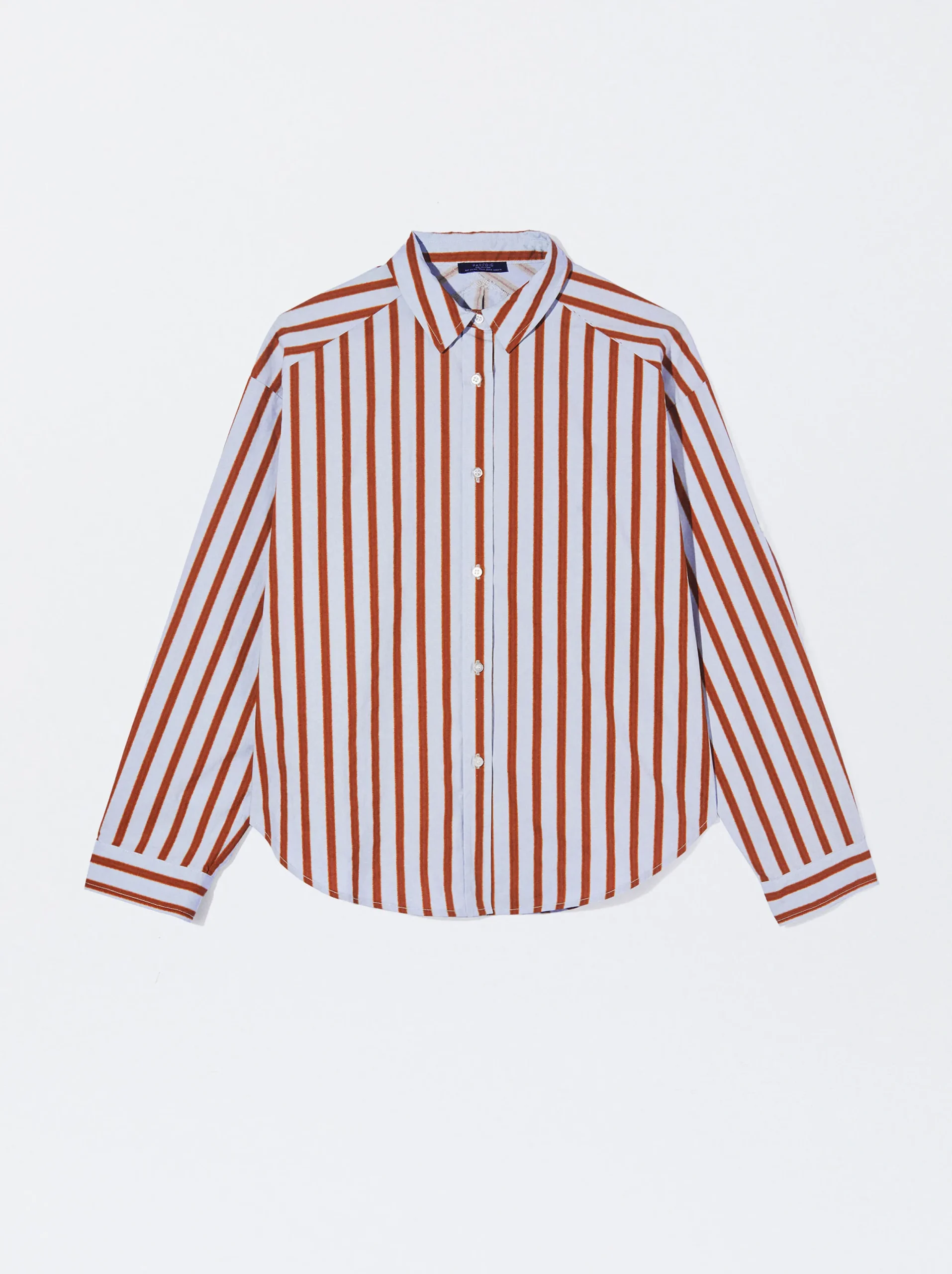 PARFOIS Camisa 100% Algodón Multicor Outlet