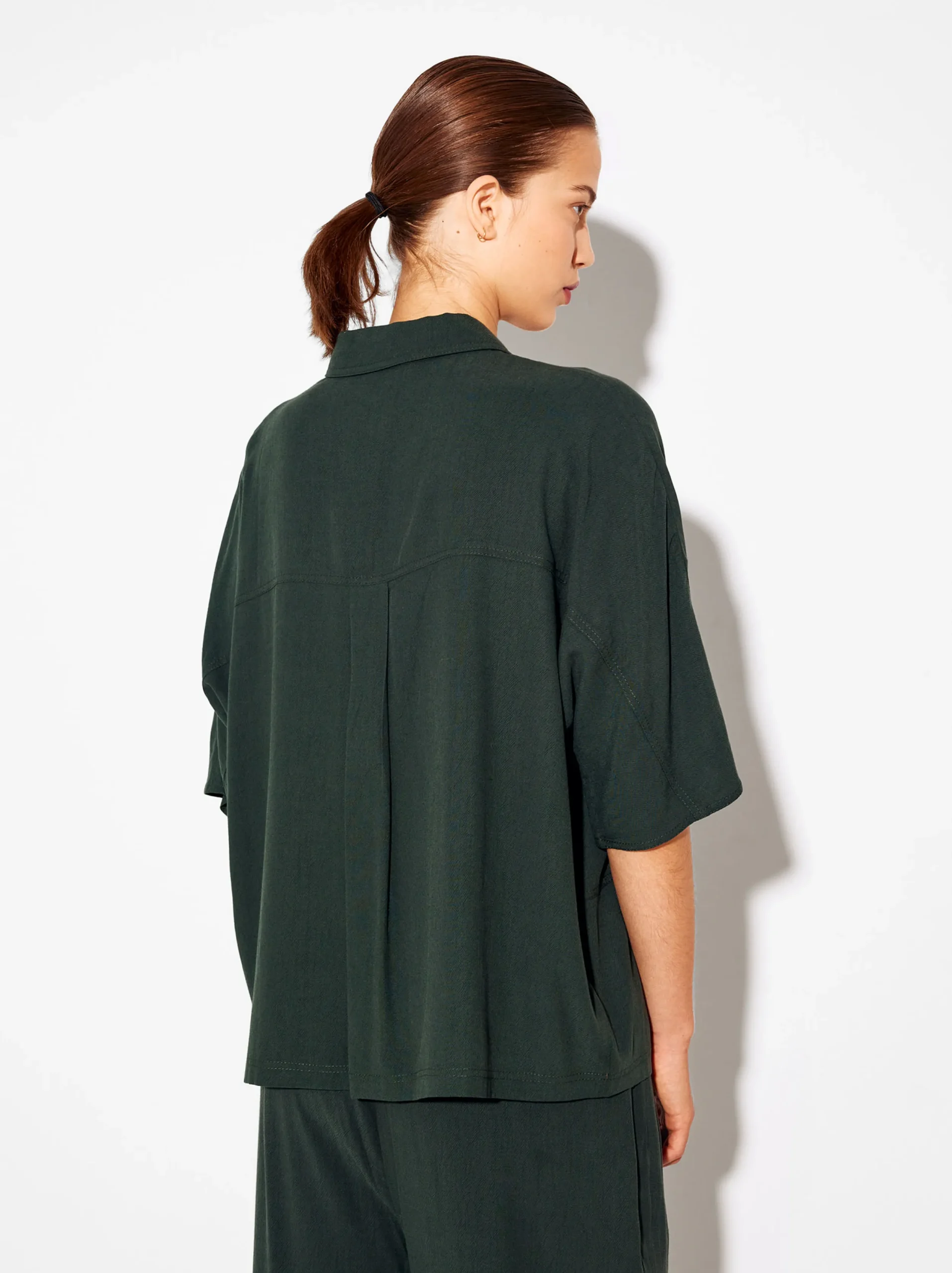 PARFOIS Camisa De Lyocell Verde Store
