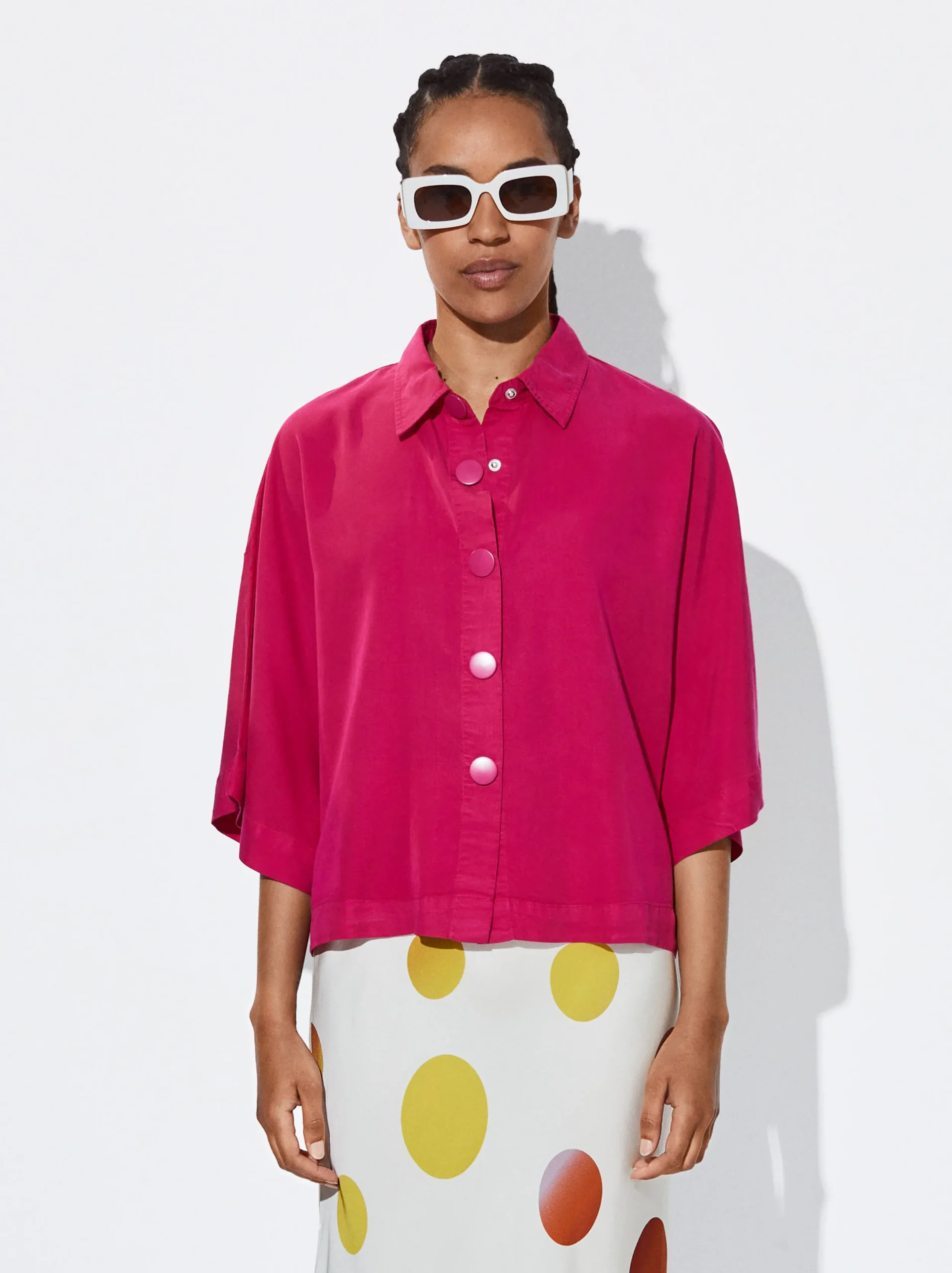 PARFOIS Camisa De Lyocell Outlet