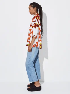 PARFOIS Camisa Estampada Multicor Clearance