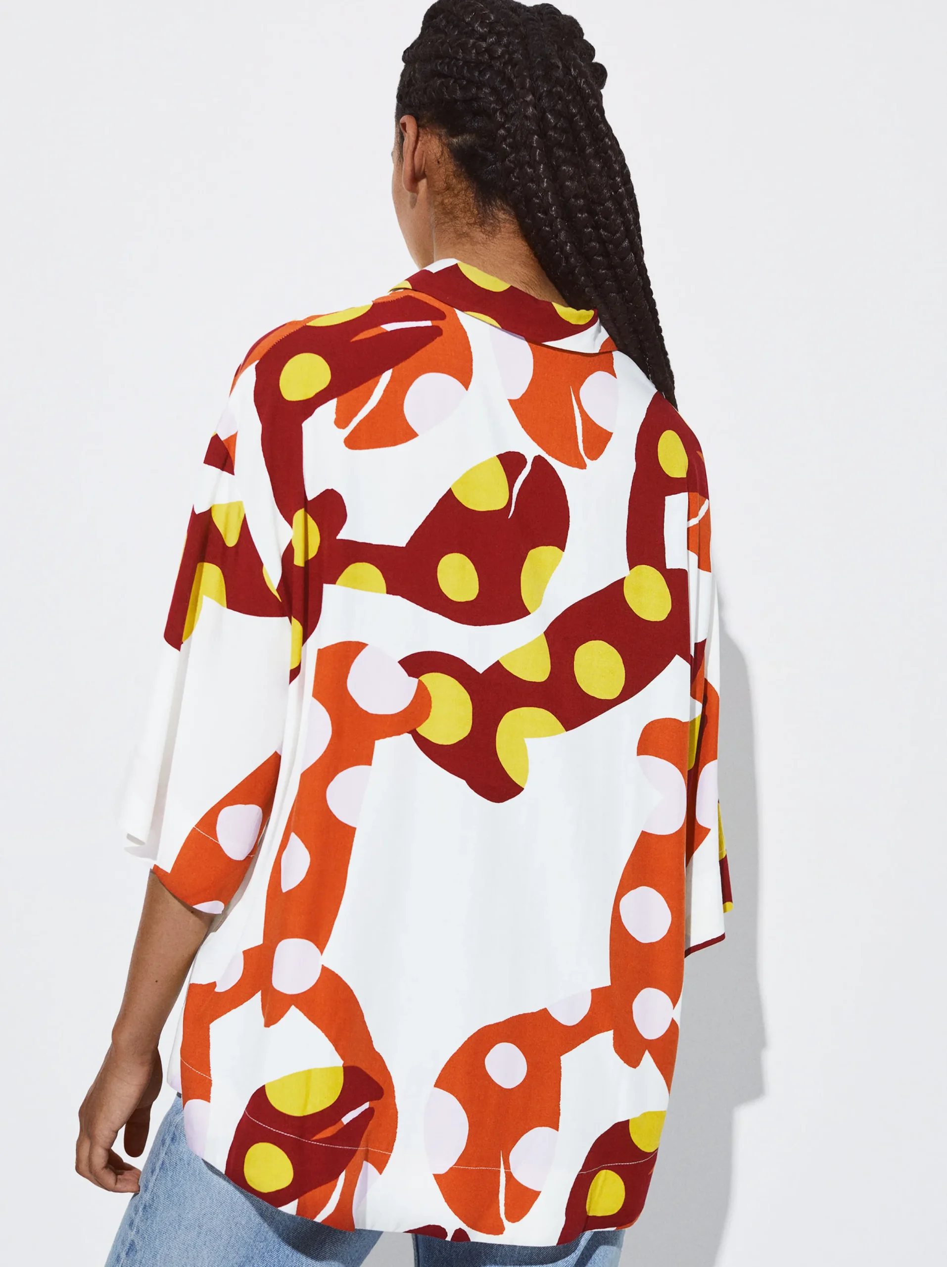 PARFOIS Camisa Estampada Multicor Clearance