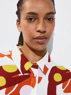 PARFOIS Camisa Estampada Multicor Clearance