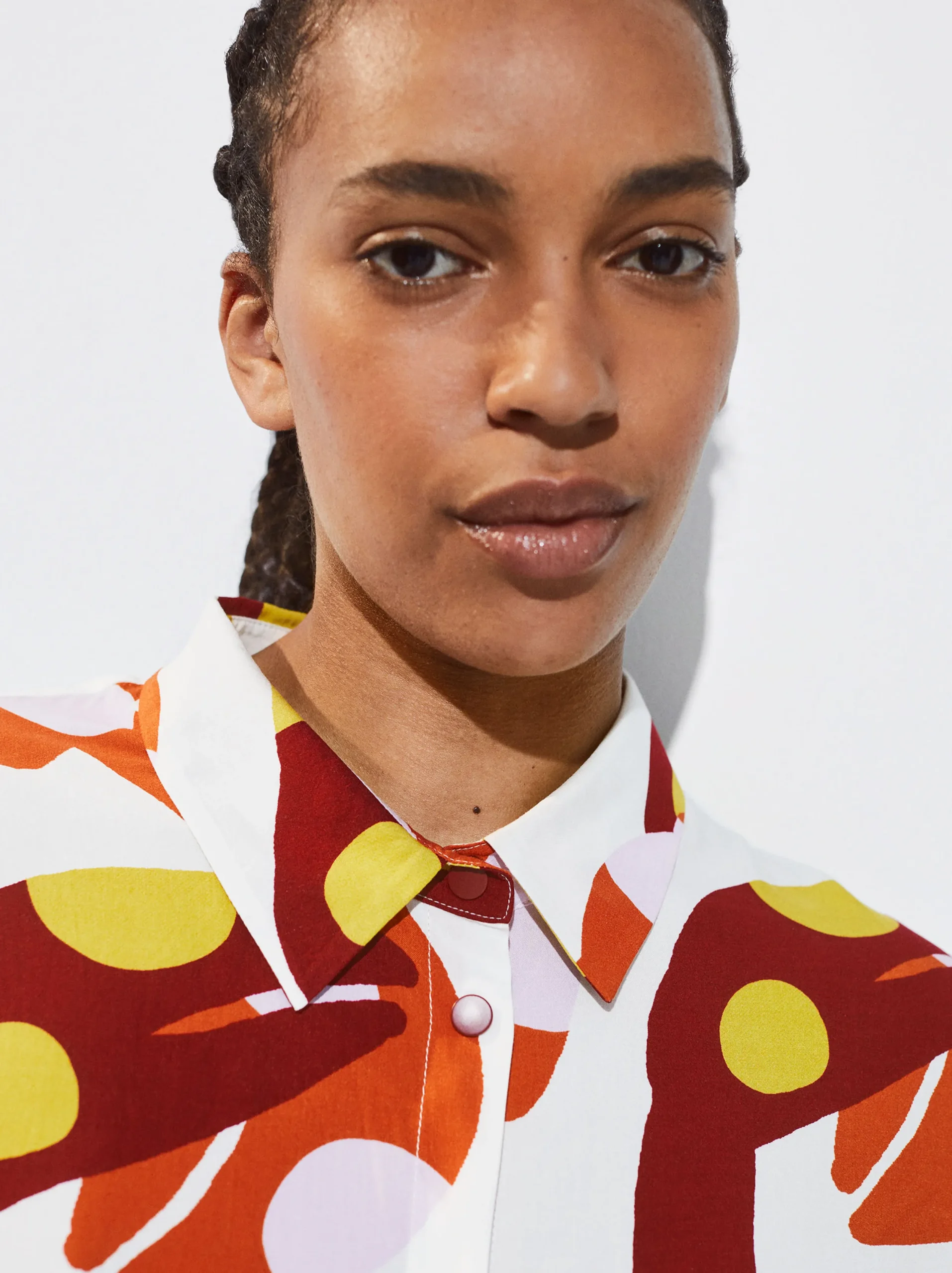 PARFOIS Camisa Estampada Multicor Clearance