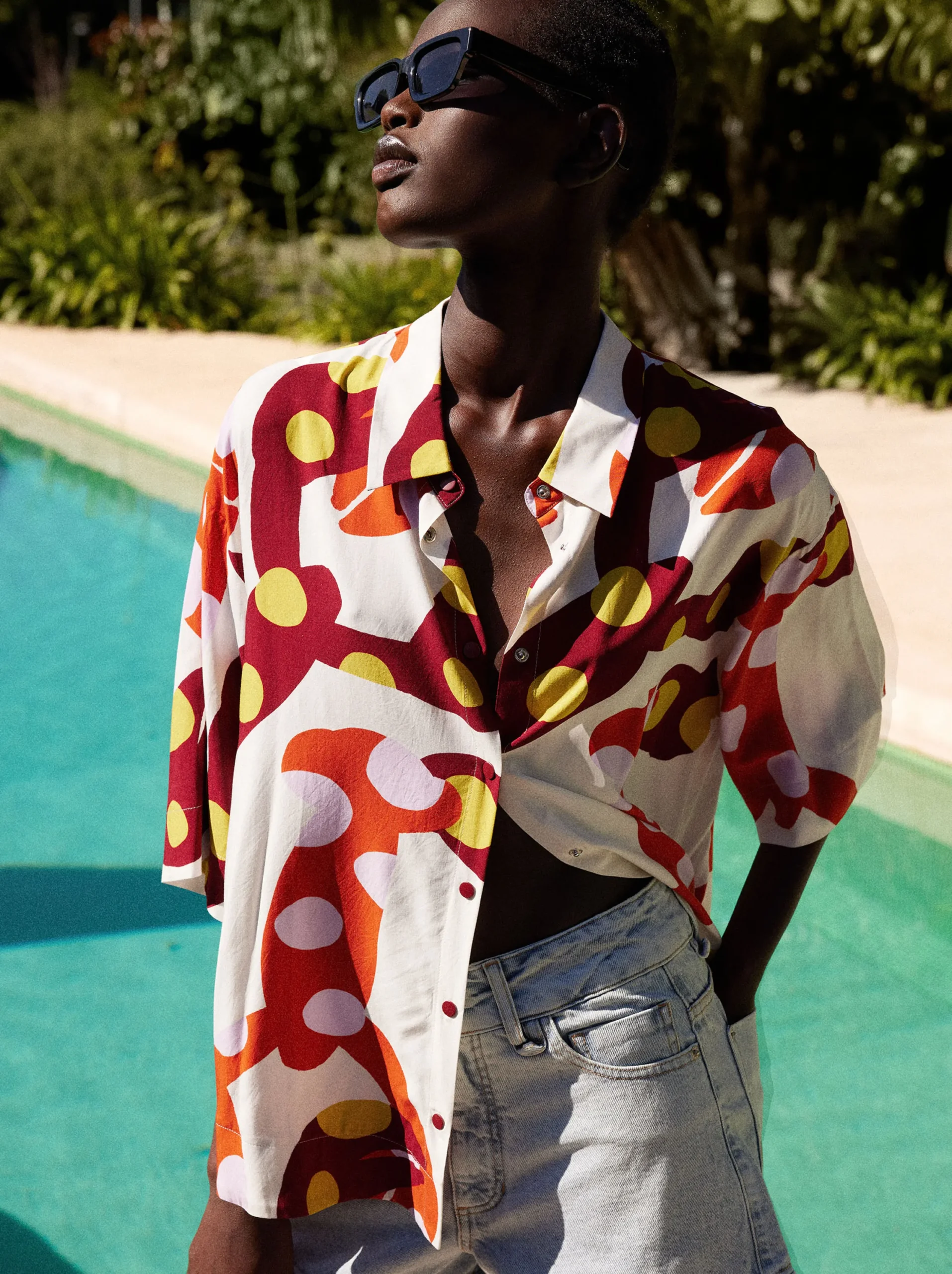 PARFOIS Camisa Estampada Multicor Clearance
