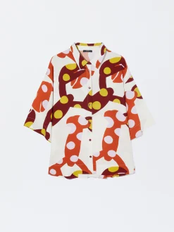 PARFOIS Camisa Estampada Multicor Clearance
