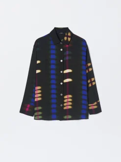 PARFOIS Camisa Estampada Multicor Fashion