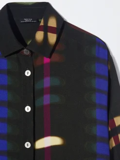 PARFOIS Camisa Estampada Multicor Fashion