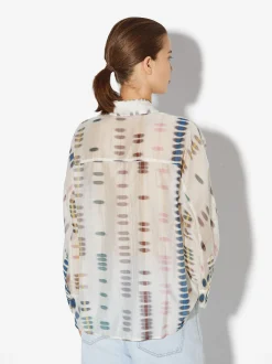 PARFOIS Camisa Estampada Lyocell Multicor Online