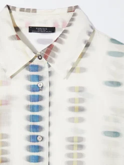 PARFOIS Camisa Estampada Lyocell Multicor Online