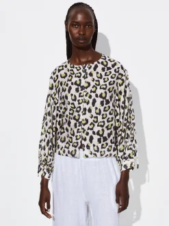 PARFOIS Camisa Estampada Manga Larga Multicor Cheap