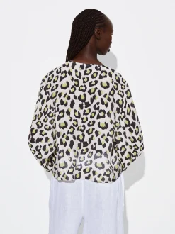 PARFOIS Camisa Estampada Manga Larga Multicor Cheap