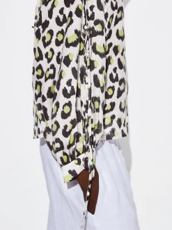 PARFOIS Camisa Estampada Manga Larga Multicor Cheap