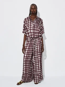 PARFOIS Camisa Fluida Estampada Multicor Shop