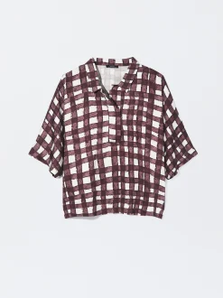PARFOIS Camisa Fluida Estampada Multicor Shop