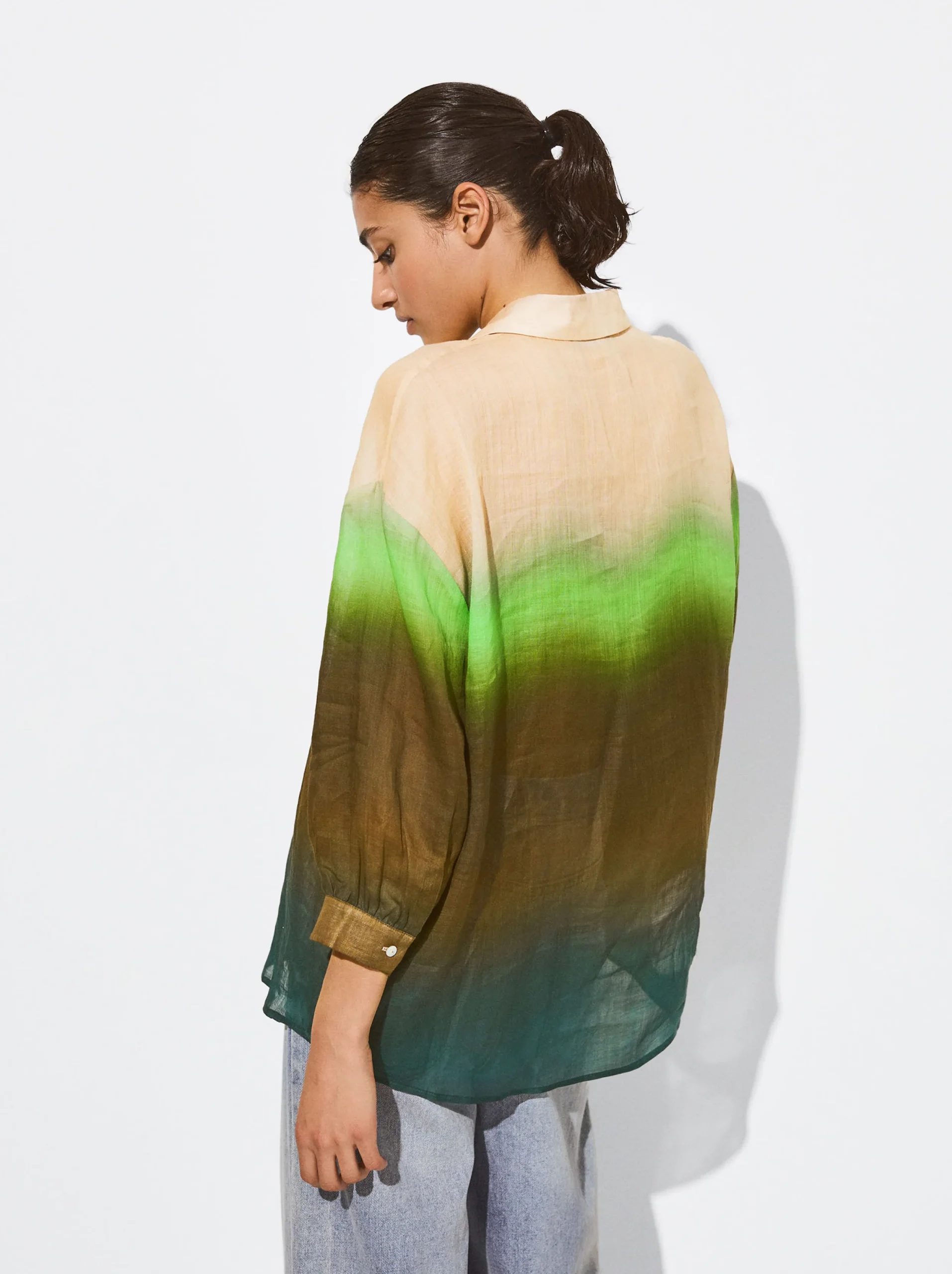 PARFOIS Camisa Ramio Tie-Dye Multicor Shop
