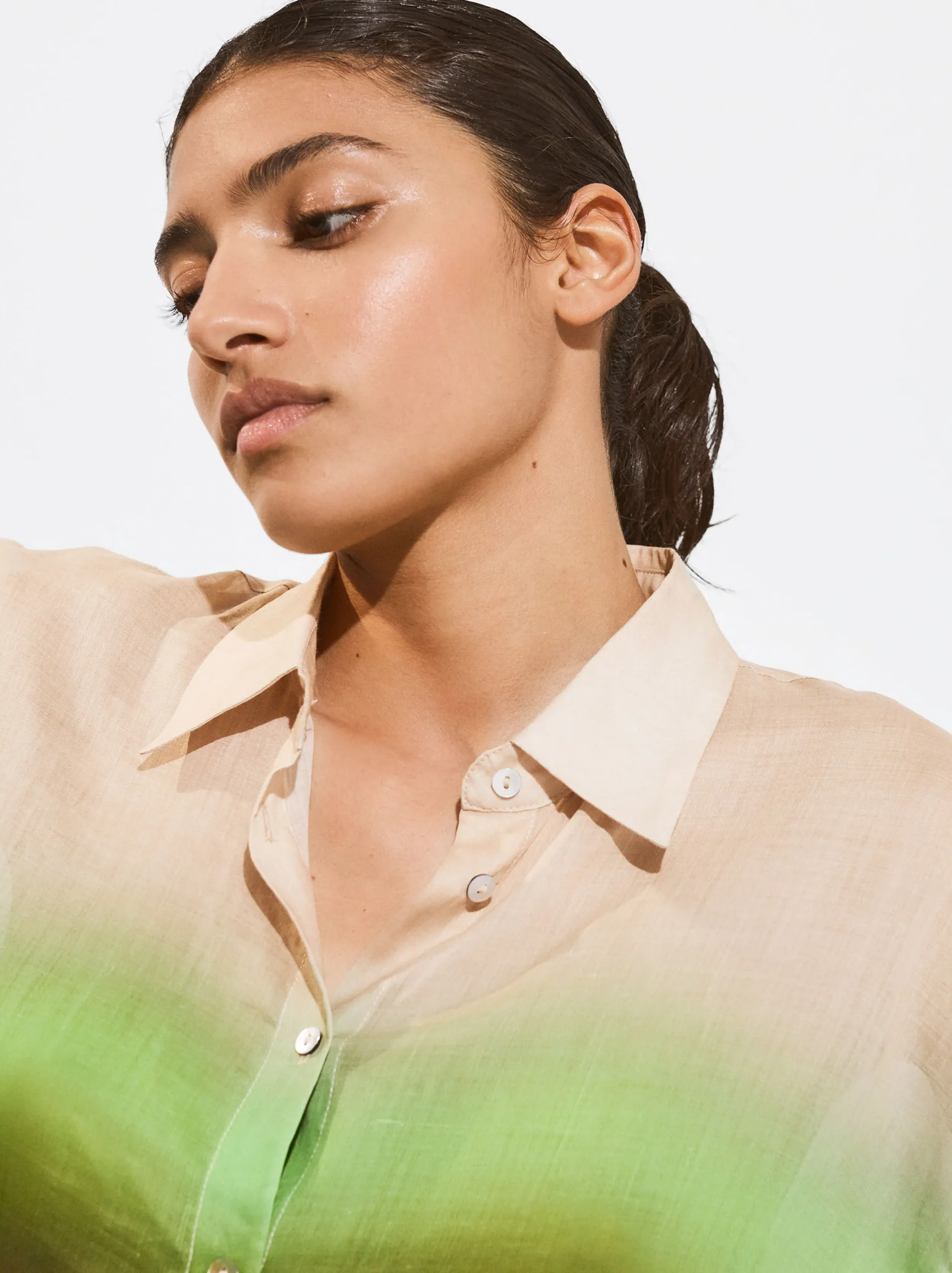 PARFOIS Camisa Ramio Tie-Dye Multicor Shop