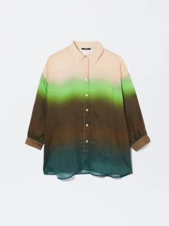 PARFOIS Camisa Ramio Tie-Dye Multicor Shop