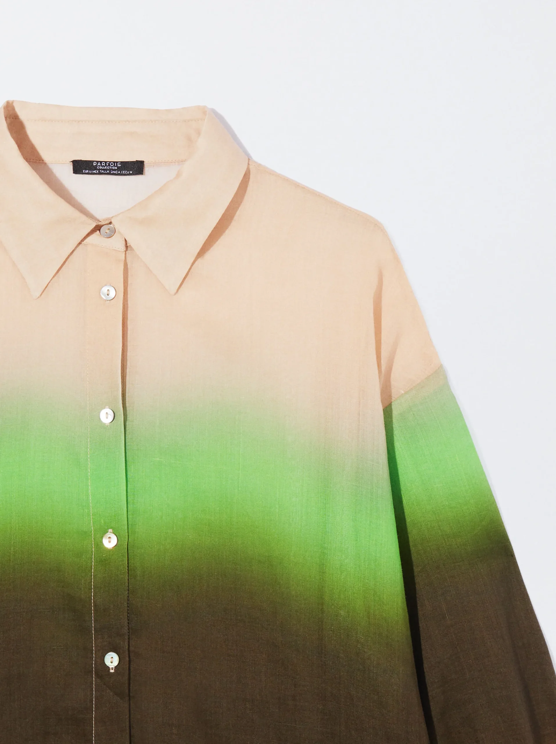 PARFOIS Camisa Ramio Tie-Dye Multicor Shop