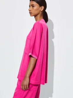 PARFOIS Camiseta 100% Lyocell Fucsia Best