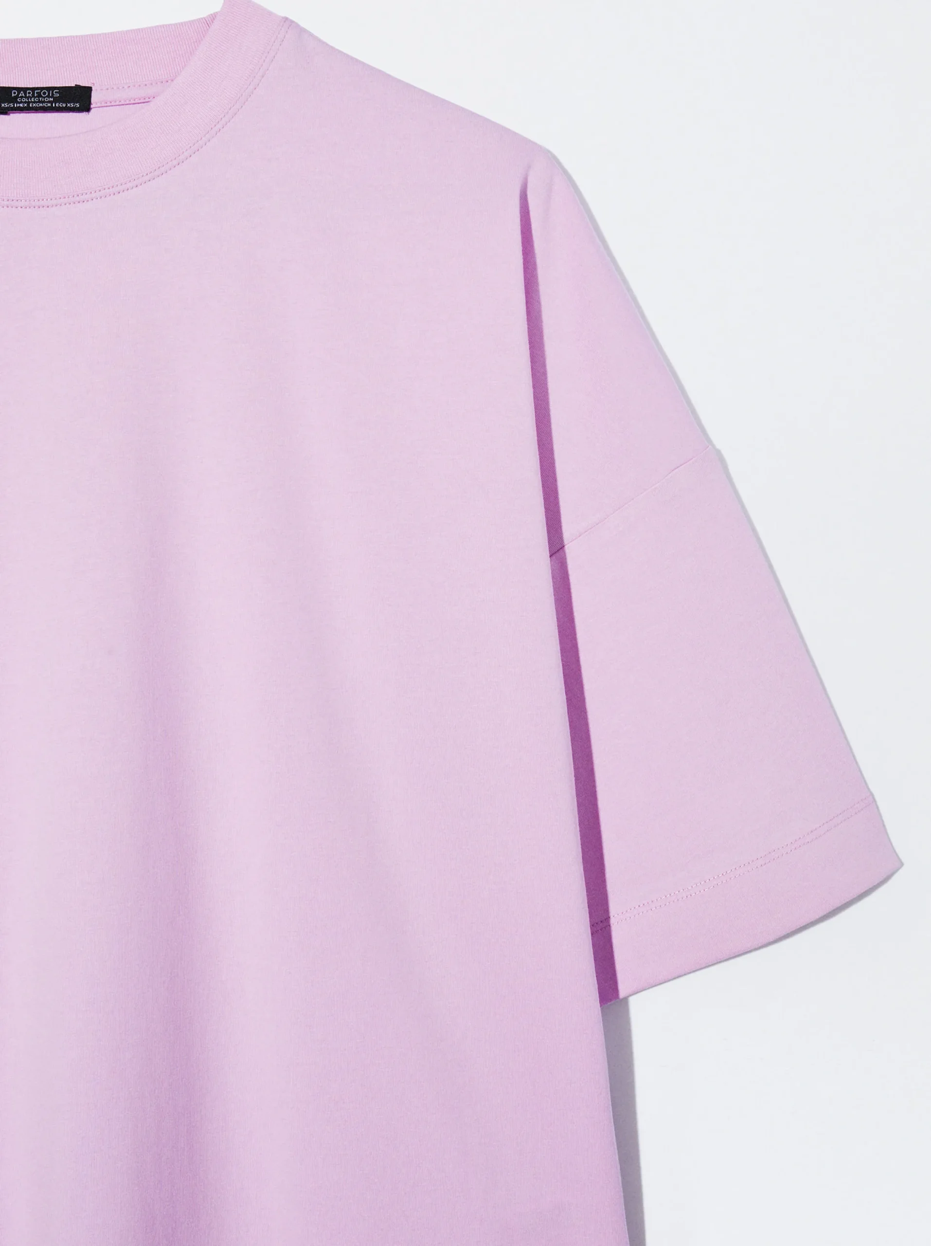 PARFOIS Camiseta Básica Violeta Clearance