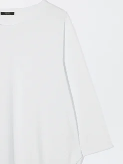 PARFOIS Camiseta Con Cuello Redondo Blanco Discount