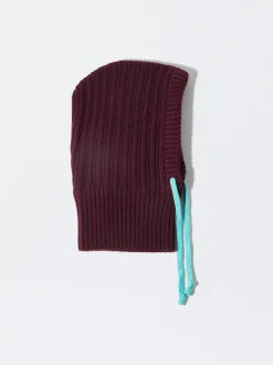PARFOIS Capucha Punto Burdeos Best Sale