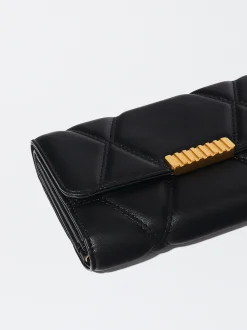 PARFOIS Cartera Acolchada Negro Best Sale