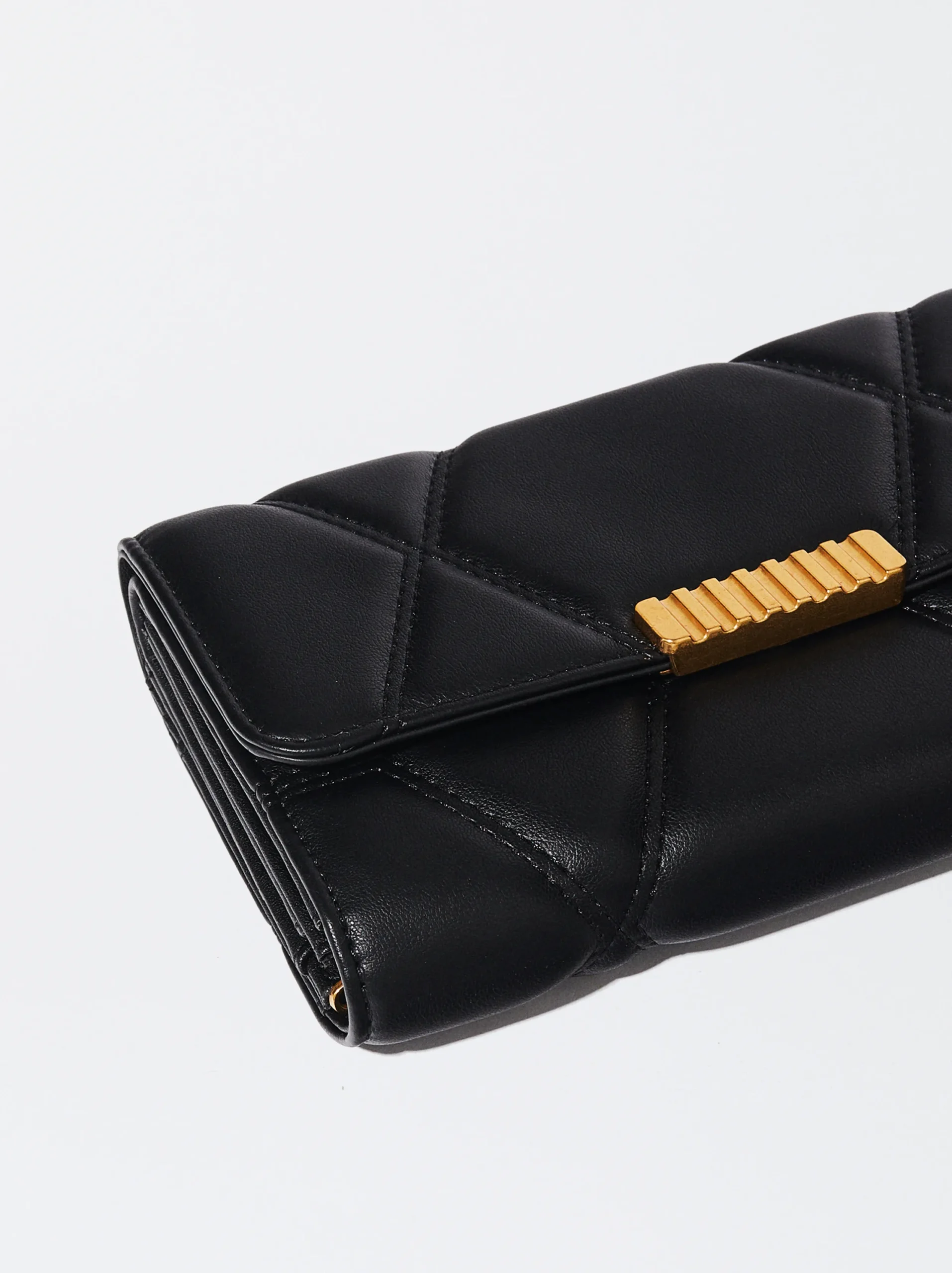 PARFOIS Cartera Acolchada Negro Best Sale