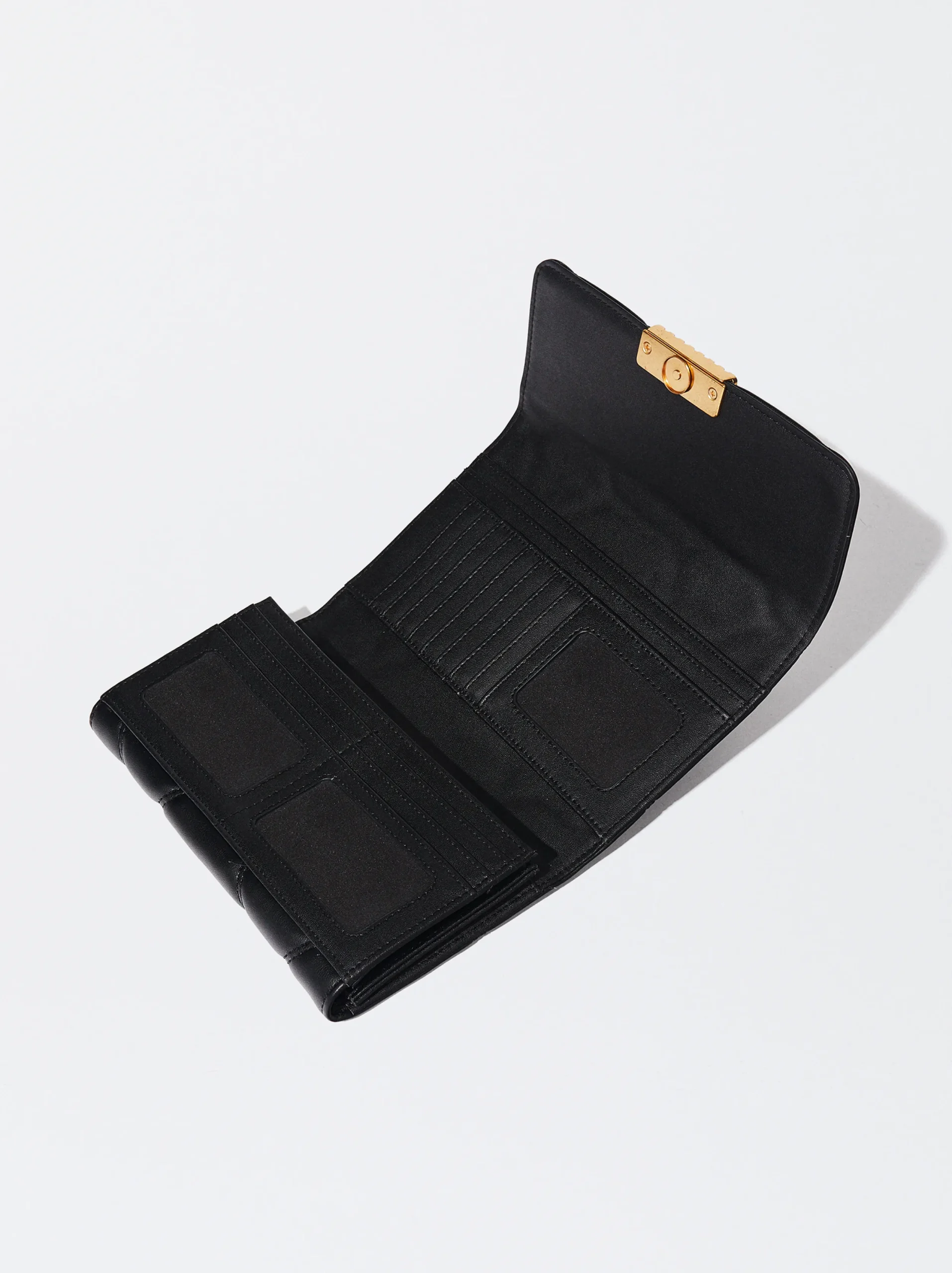 PARFOIS Cartera Acolchada Negro Best Sale