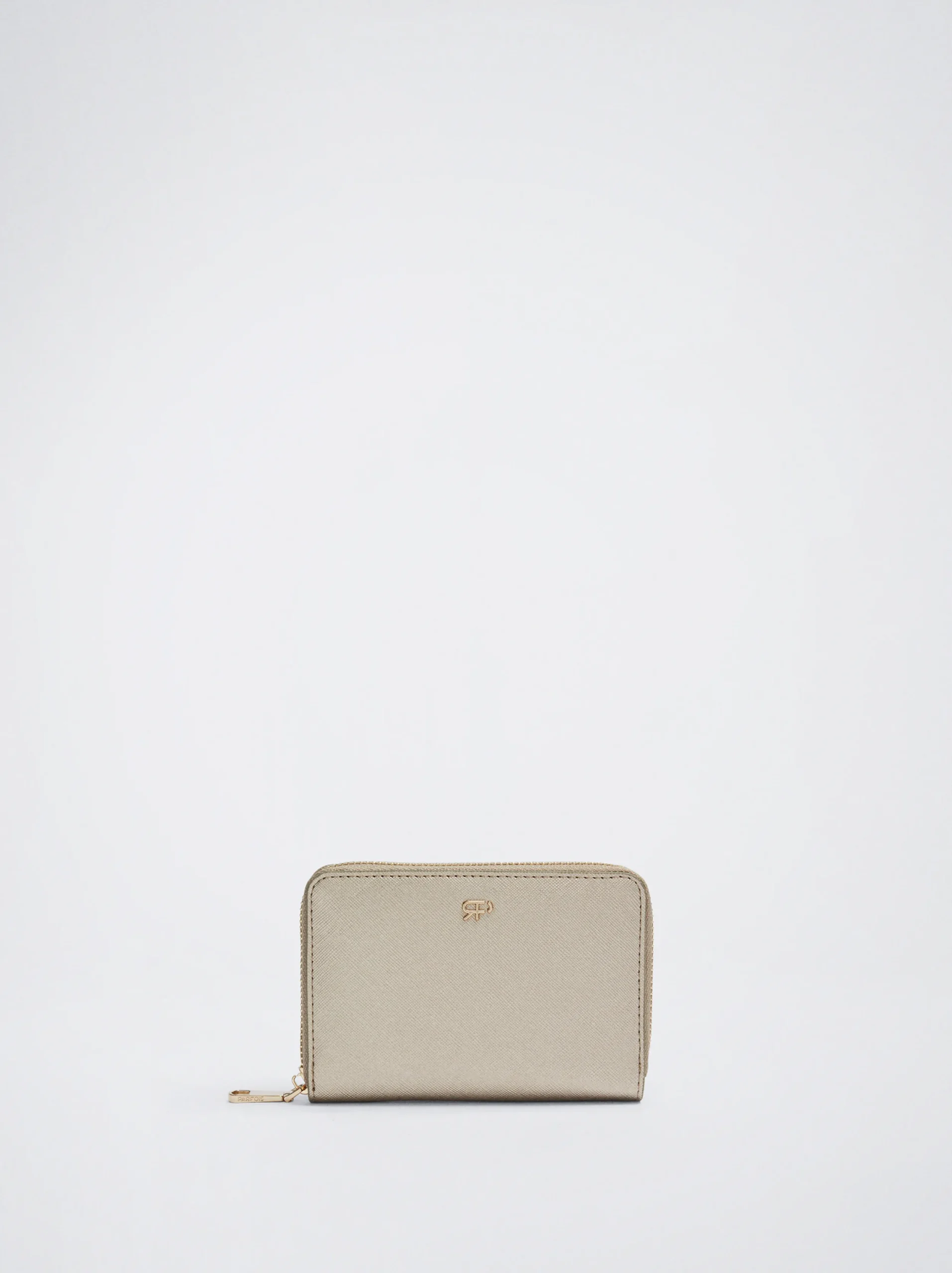 PARFOIS Cartera Básica Plateado Cheap