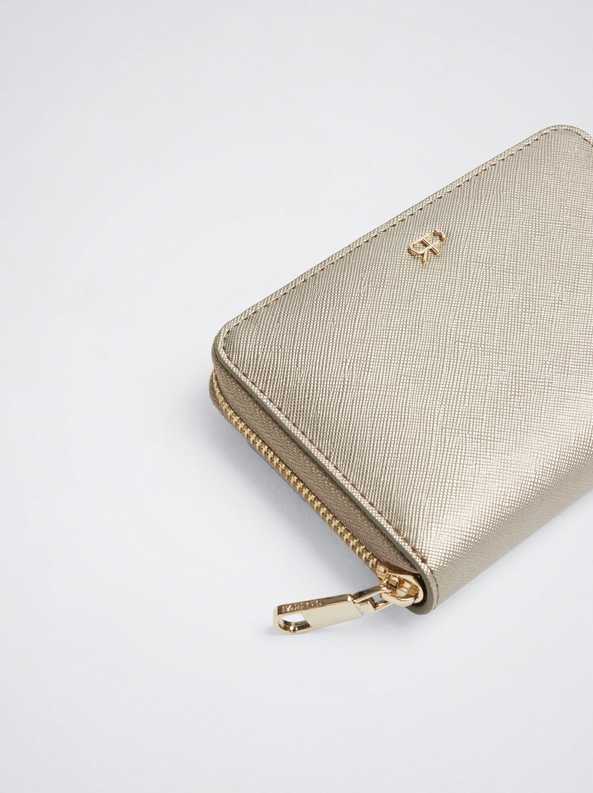PARFOIS Cartera Básica Plateado Cheap