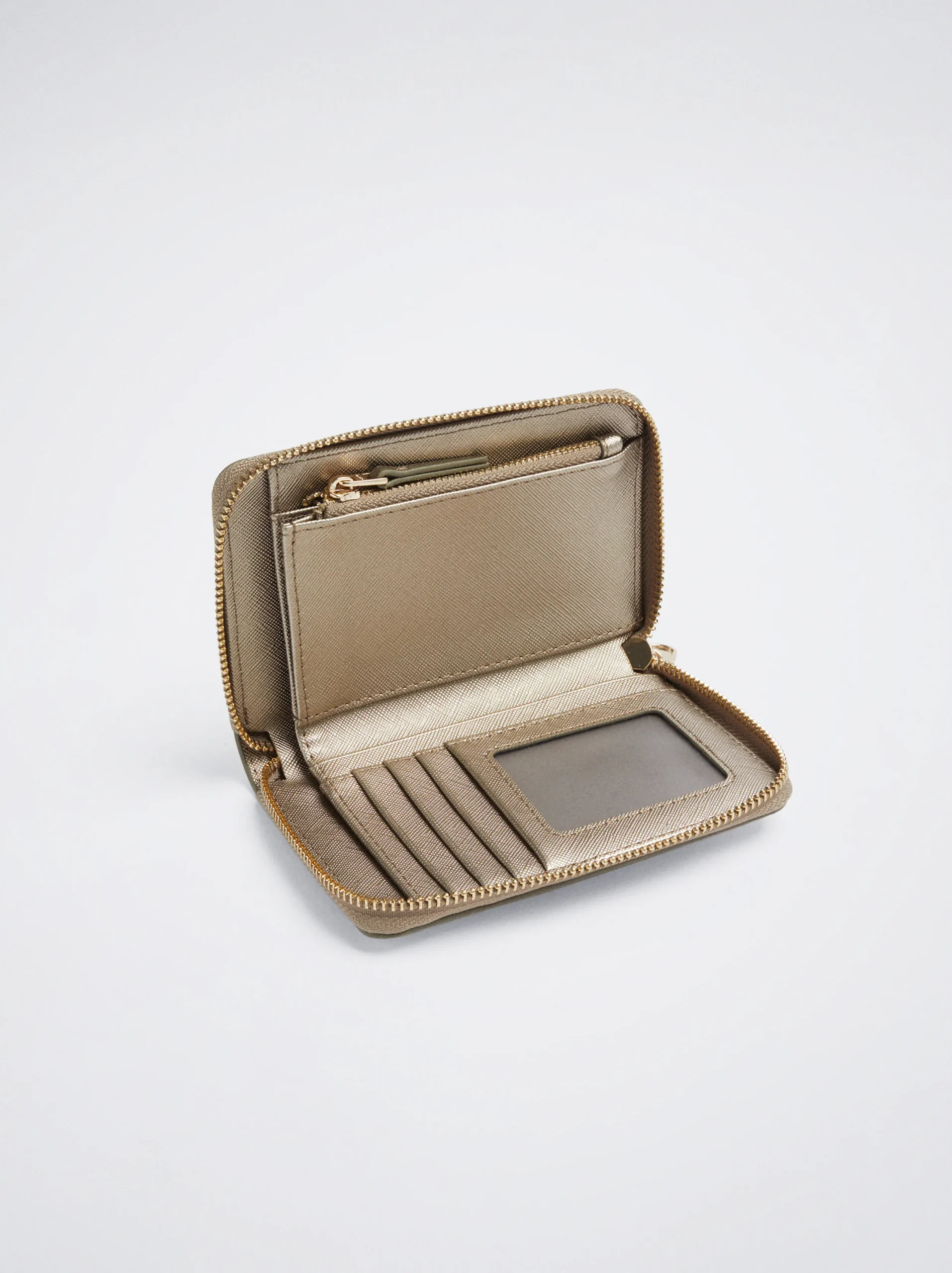 PARFOIS Cartera Básica Plateado Cheap