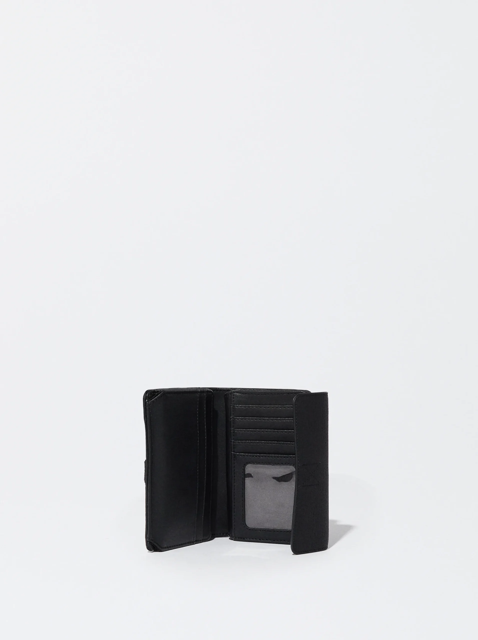 PARFOIS Cartera Básica Negro New