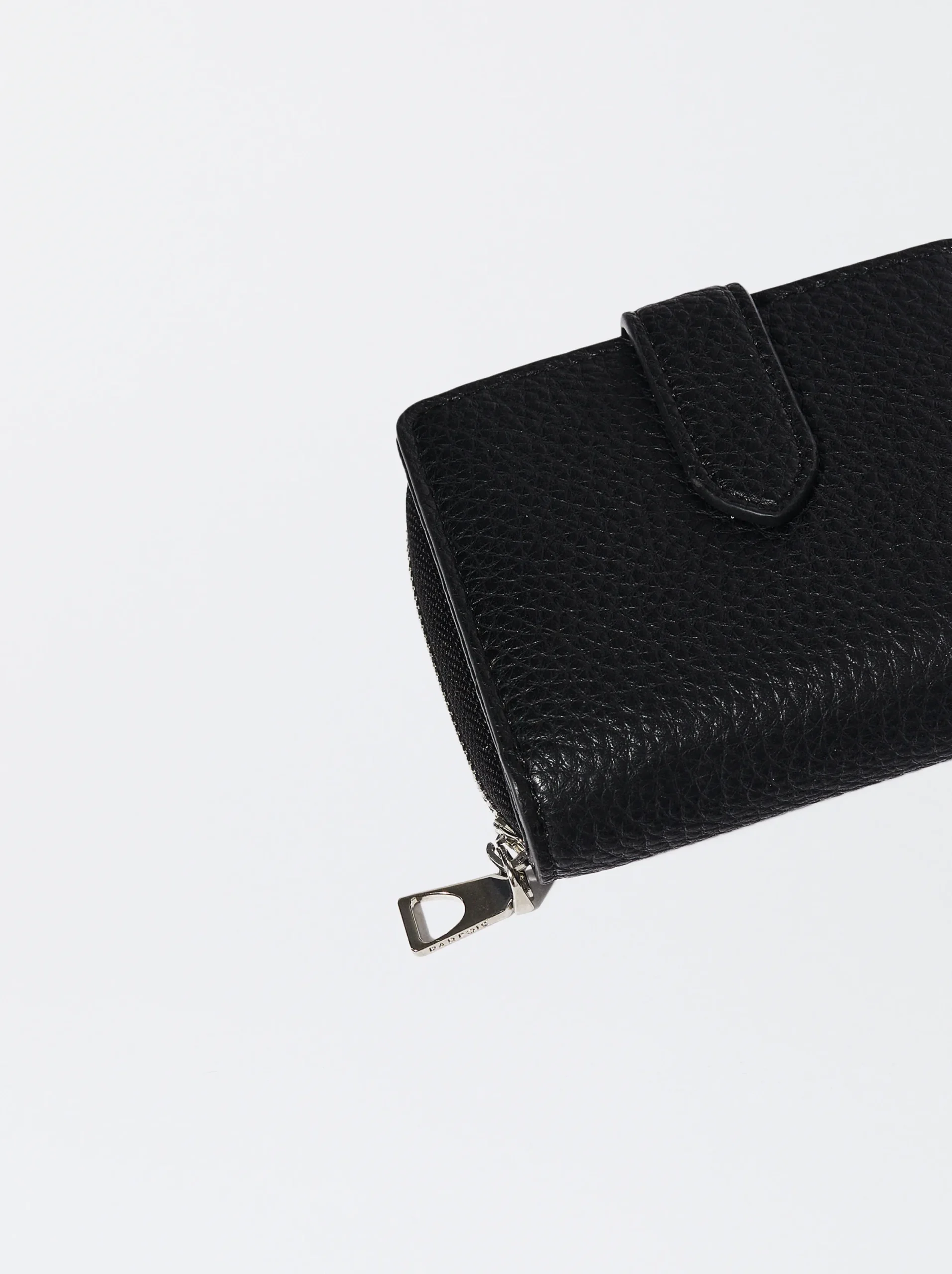 PARFOIS Cartera Básica Negro Discount