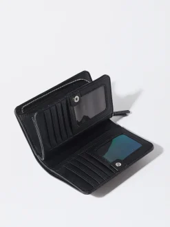 PARFOIS Cartera Básica Negro Discount