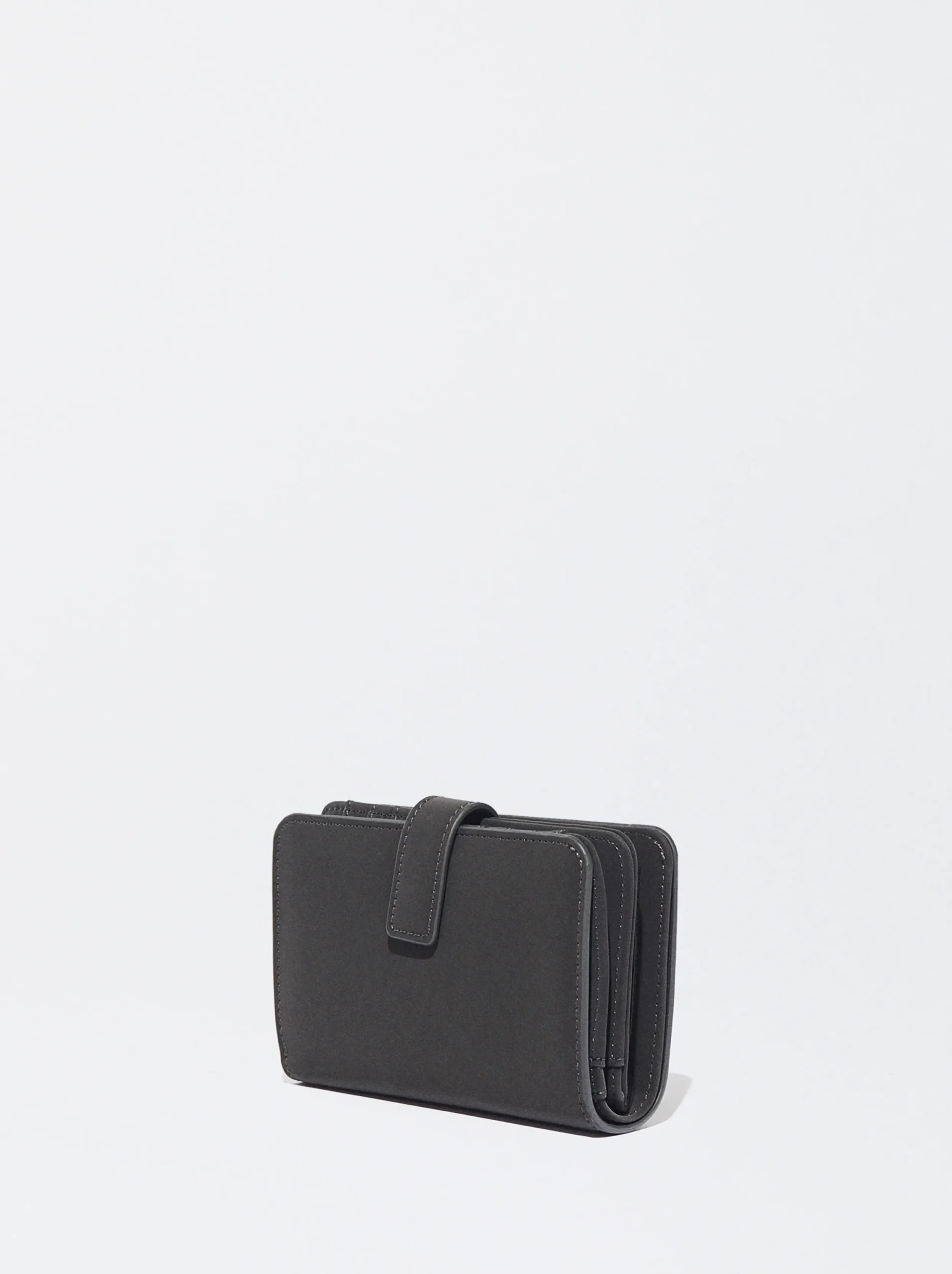 PARFOIS Cartera Básica Negro Cheap