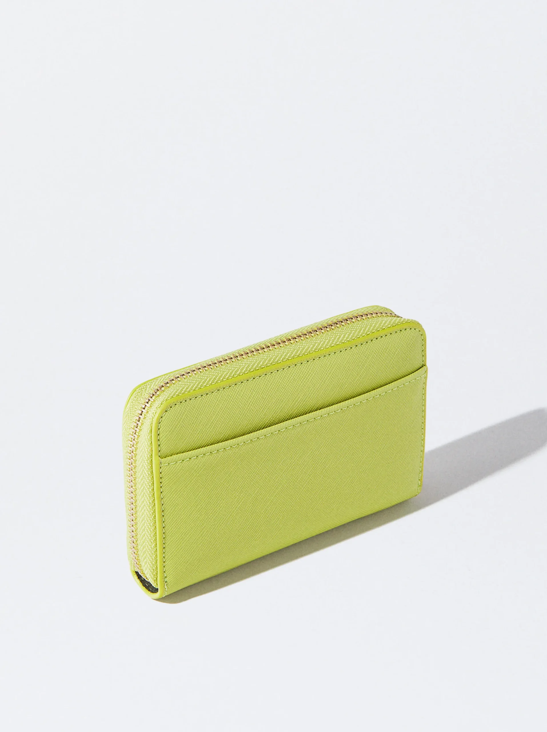 PARFOIS Cartera Básica Amarillo Shop
