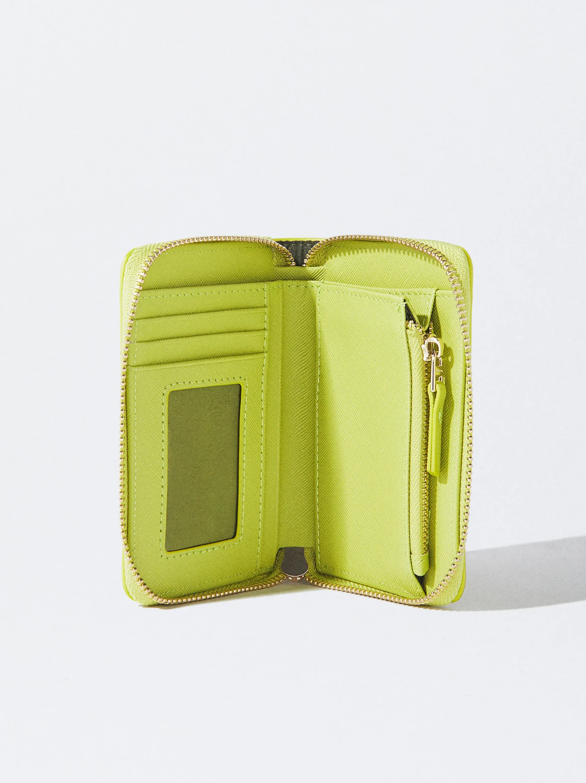 PARFOIS Cartera Básica Amarillo Shop