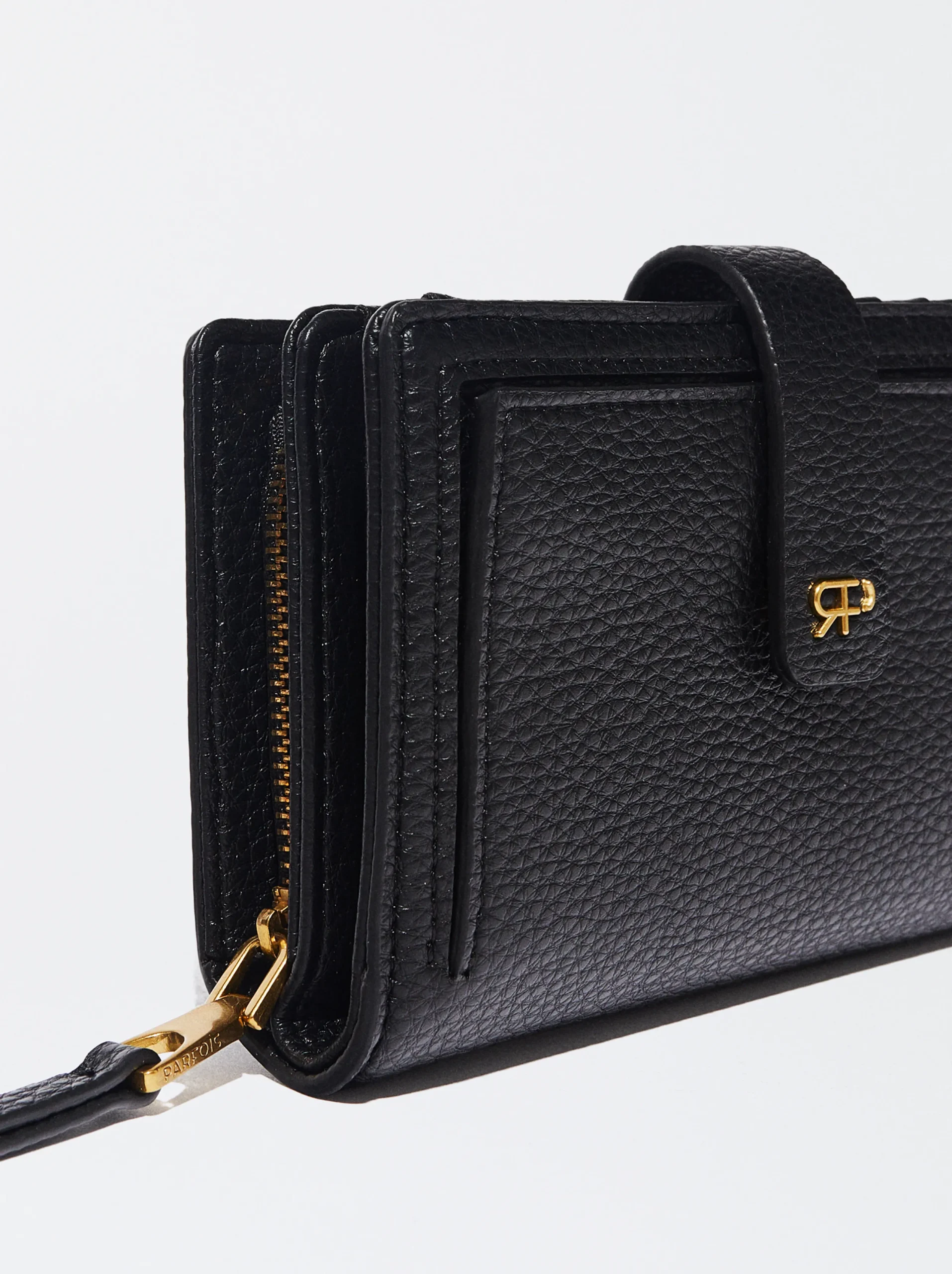 PARFOIS Cartera Básica Negro Discount