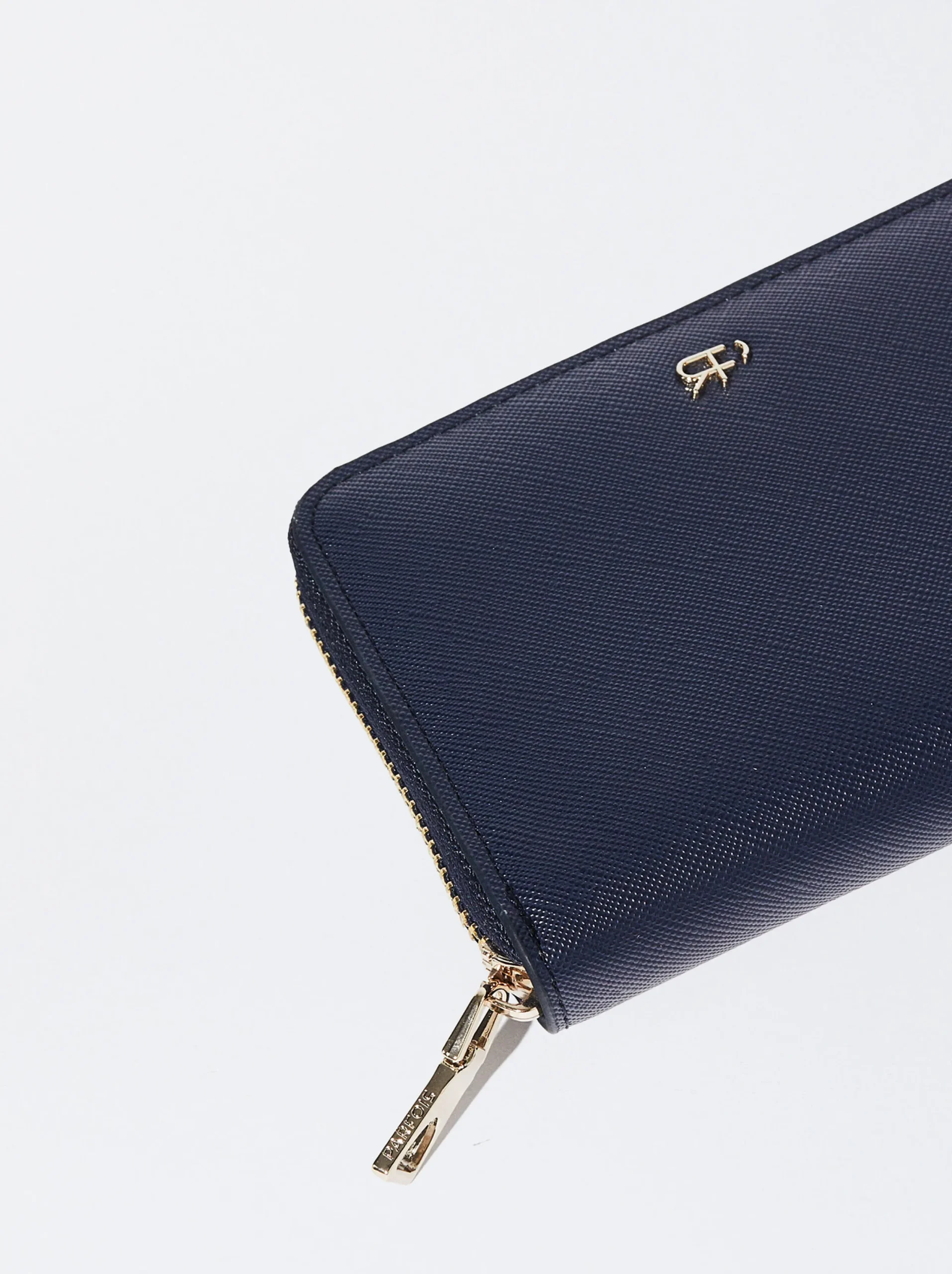 PARFOIS Cartera Básica Azul Marino Best Sale