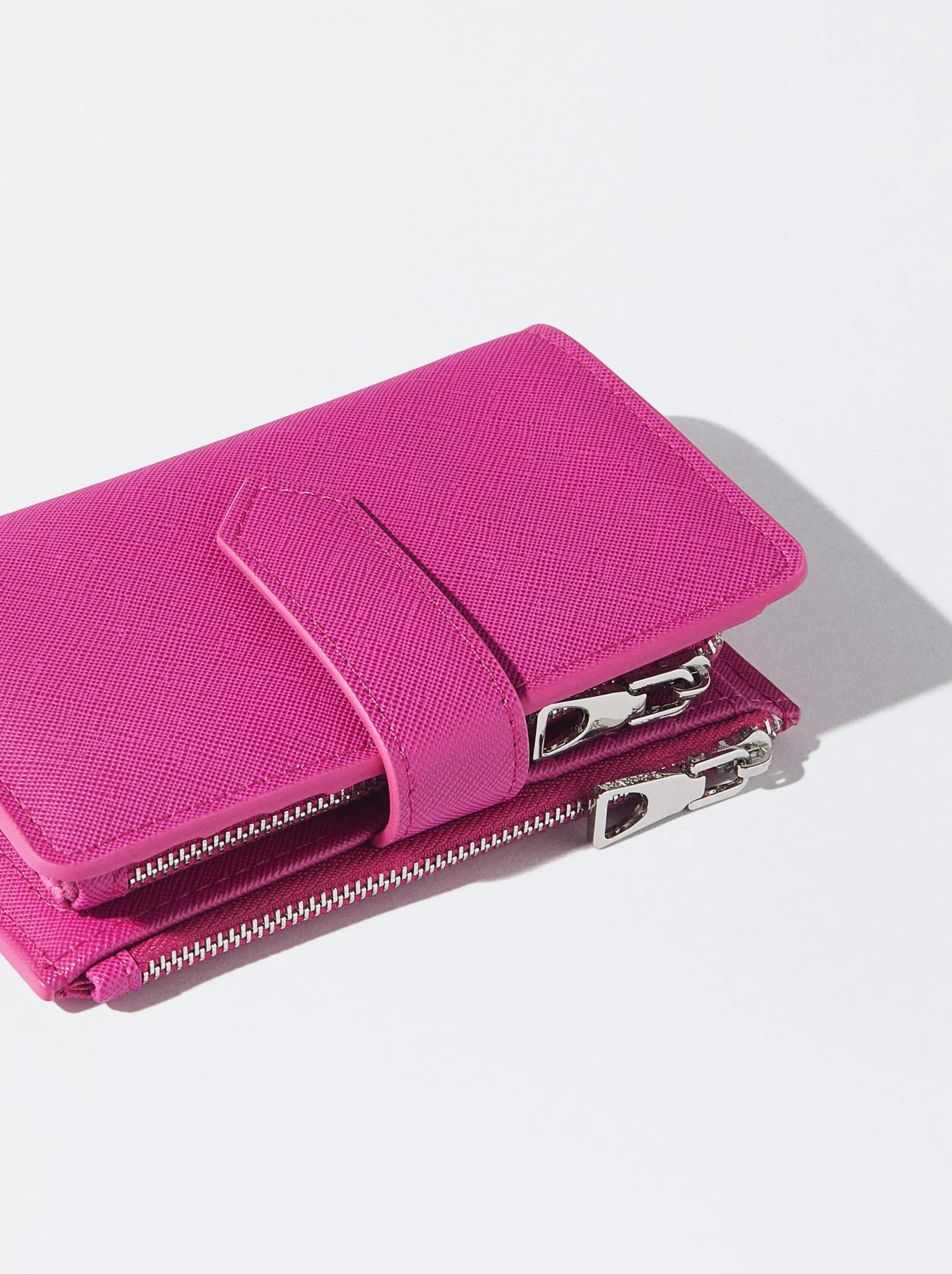 PARFOIS Cartera Básica Fucsia Cheap